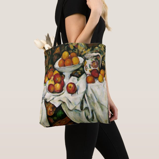 Bolso De Tela Cezanne - manzanas y Naranjas (Detalle)