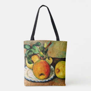 Bolso De Tela Cezanne - Todavía la vida con manzanas y peras
