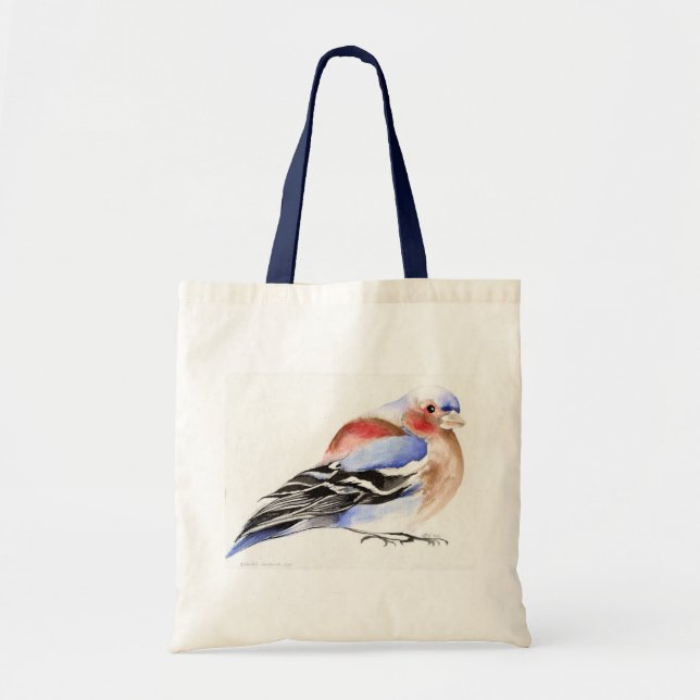 Bolso De Tela Chaffinch colorido 2011 (Frente)