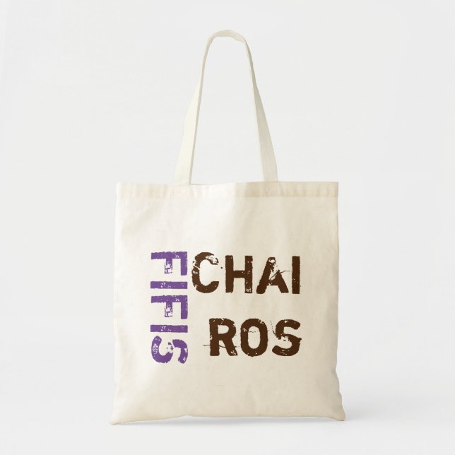 BOLSO DE TELA CHAIROS, FIFIS (Frente)