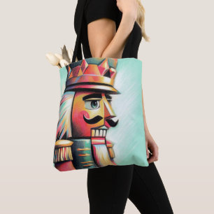 Bolso De Tela Chalk Ilustración Navidades Nutcracker