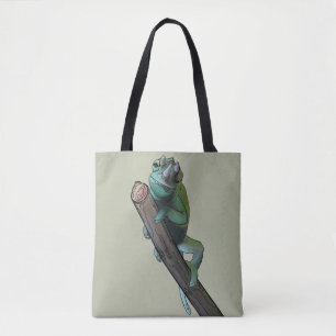 Bolso De Tela Chameleon de Cute Jackson