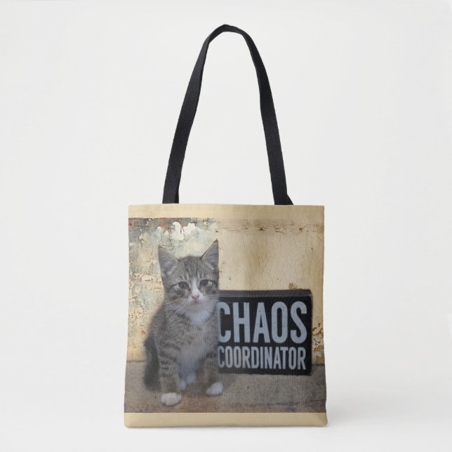 Bolso De Tela Chaos Coordinator (Anverso)