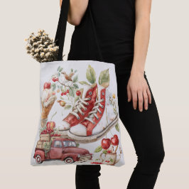 Bolso De Tela Chaqueta de mezclilla Sweet Summer Cherries