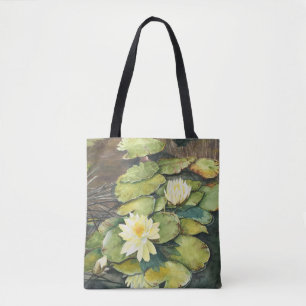 Bolso De Tela Charca del lirio