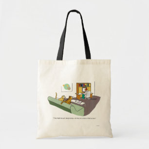 Bolso De Tela Charla del gato