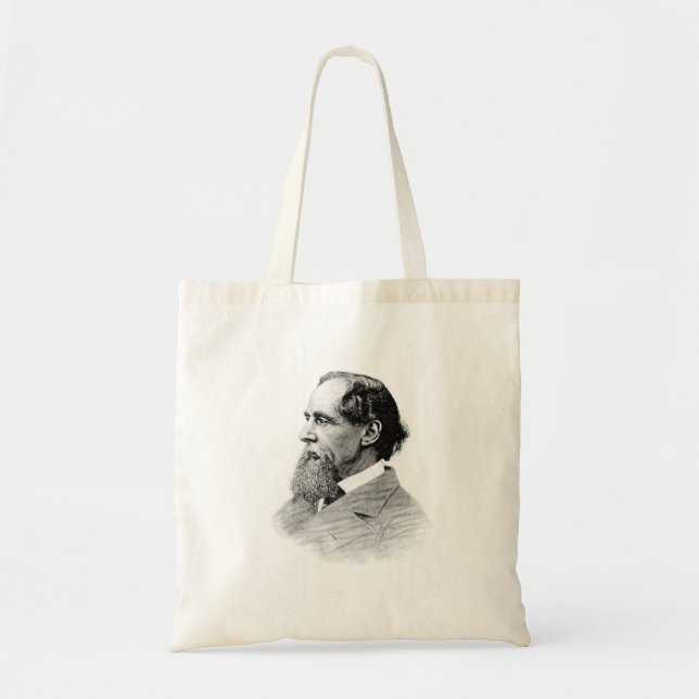 BOLSO DE TELA CHARLES DICKENS (Frente)