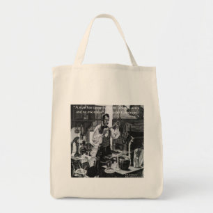 Bolso De Tela Charles Goodyear Siembra y Cosecha Cita de Sabidur