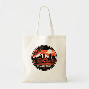 Bolso De Tela Charleston City South Carolina Estados Unidos