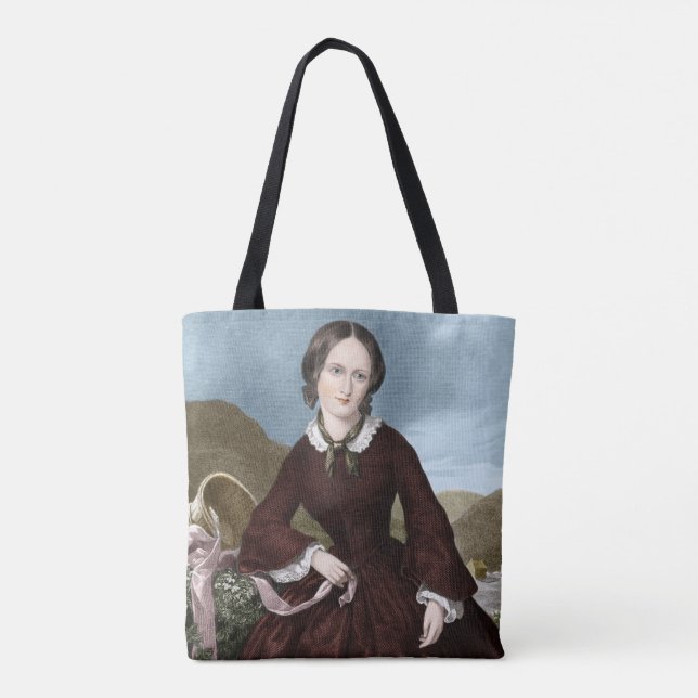 Bolso De Tela Charlotte Bronte (Reverso)