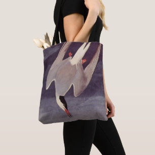 Bolso De Tela Charrán Ártico por John James Audubon, Aves Antigu