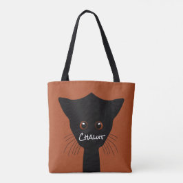Bolso De Tela chat noir