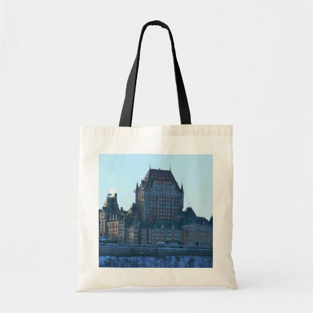 Bolso De Tela Chateau Frontenac, Quebec, Canadá (Frente)