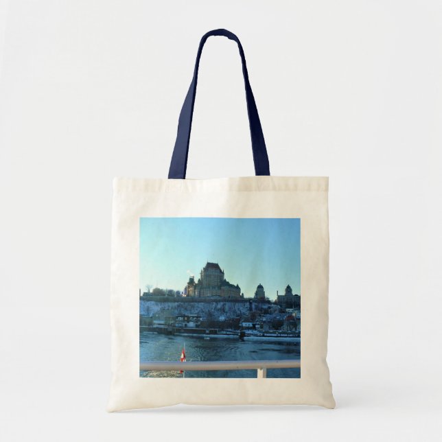 Bolso De Tela Chateau Frontenac, Quebec, Canadá (Frente)