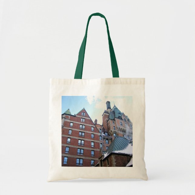 Bolso De Tela Chateau Frontenac, Quebec, Canadá (Frente)
