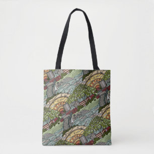 Bolso De Tela Chattanooga caprichosa