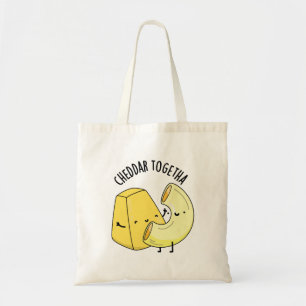 Bolso De Tela Cheddar Juntos Funny Food Pun