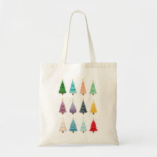 Bolso De Tela Cheerful Hues of Holiday Magic