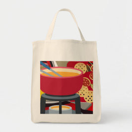 Bolso De Tela Cheese Fondue
