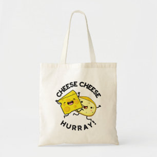 Bolso De Tela Cheese Hurray Funny Cheese Pun