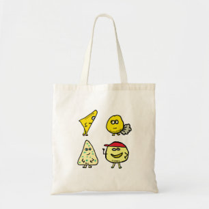 Bolso De Tela Cheese Puns