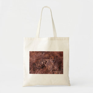 Bolso De Tela Cheetah Stare