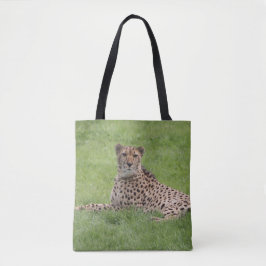 Bolso De Tela Cheetah Tote Bag