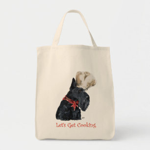 Bolso De Tela Chef de Terrier Escocés