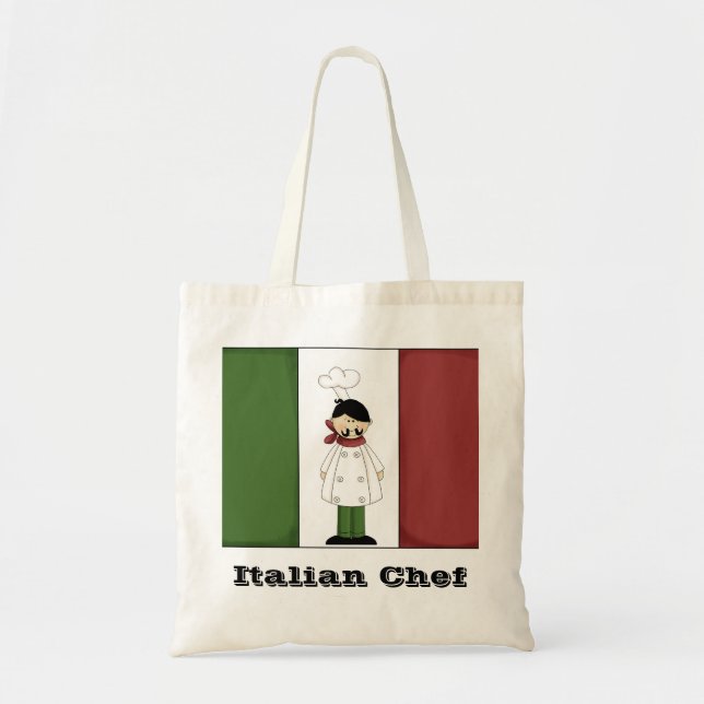Bolso De Tela Chef italiano #5 Bag (Frente)