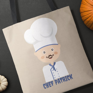 Bolso De Tela Chef personalizado Halloween Trick Tret