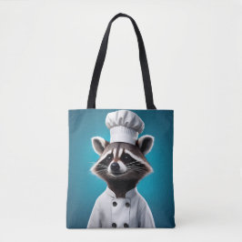 Bolso De Tela Chef Raccoon