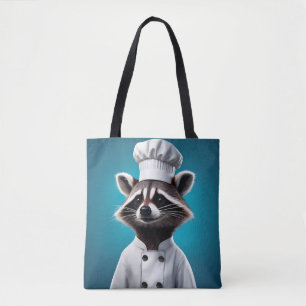 Bolso De Tela Chef Raccoon
