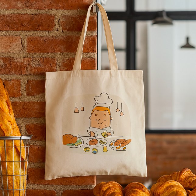 Bolso De Tela Chef Trabajando (Subido por el creador)