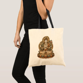 Bolso De Tela Chenrezig Bodhisattva budista de la compasión