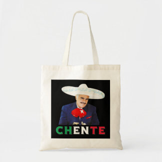 Bolso De Tela Chente Vicente Fernandez - Sigo Siendo El Rey Mexi
