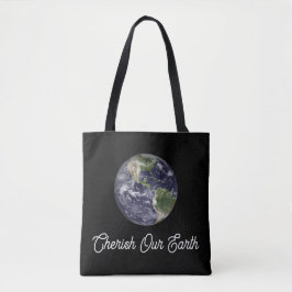 Bolso De Tela Cherish Our Earth