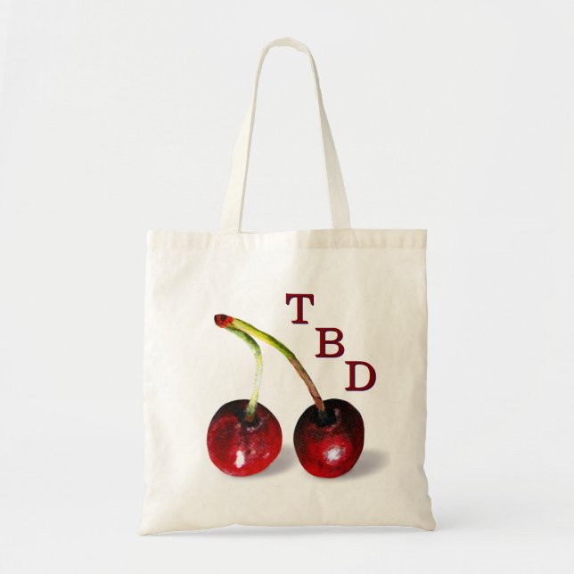Bolso De Tela Cherries Tote Bag (Frente)