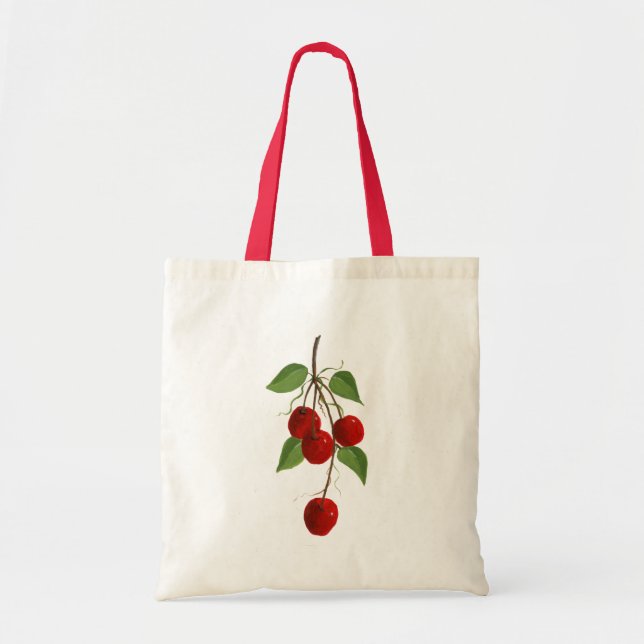 Bolso De Tela Cherry Bunch Bag (Frente)