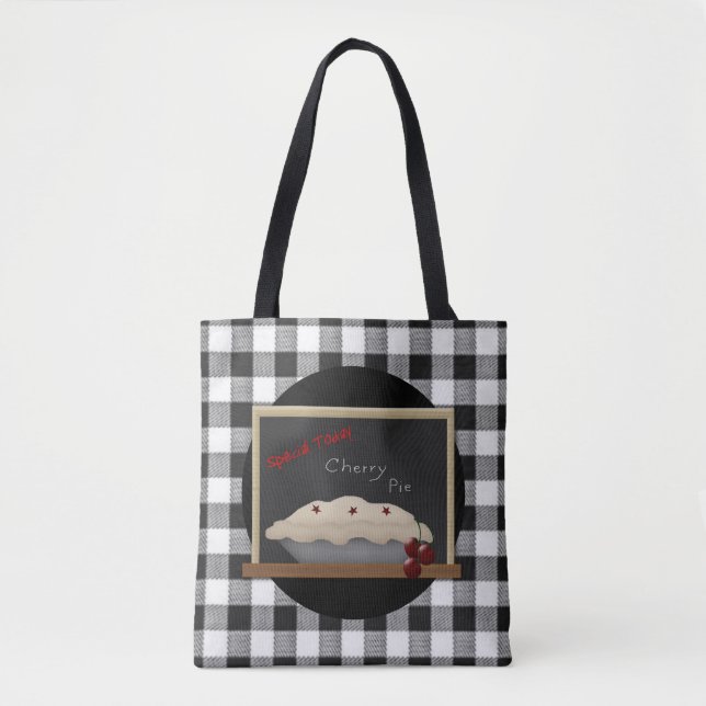 Bolso De Tela Cherry Pie Tote Bag (Anverso)