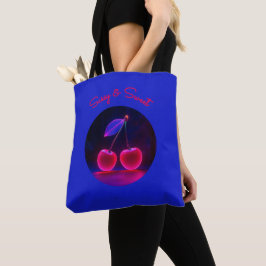Bolso De Tela Cherry Vibe Power - Fierce y Diversión