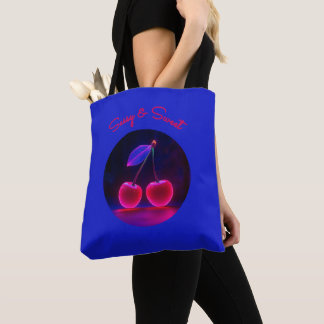 Bolso De Tela Cherry Vibe Power - Fierce y Diversión