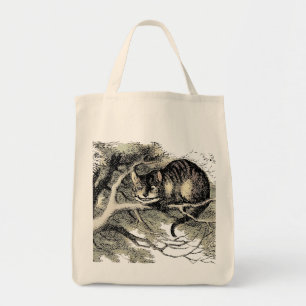 Bolso De Tela Cheshire Cat Alice Wonderland Classic