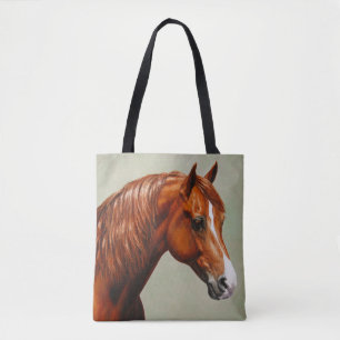 Bolso De Tela Chestnut Morgan Horse