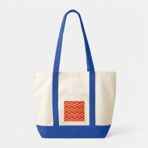 Bolso De Tela Chevron