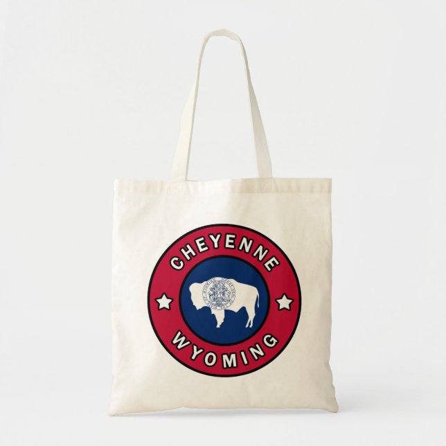 Bolso De Tela Cheyenne Wyoming (Frente)