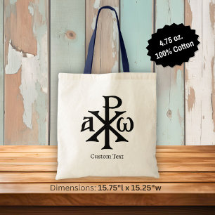 Bolso De Tela Chi Rho Christogram