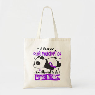 Bolso De Tela Chiari Malformation Awareness Month Ribbon Gifts