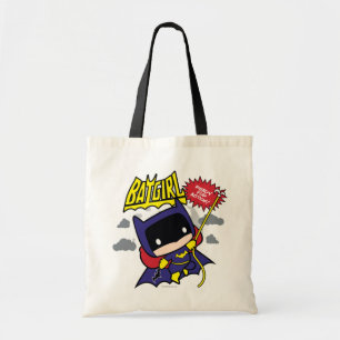 Bolso De Tela Chibi Batgirl Preparado Para La Acción