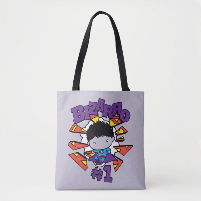 Bolso De Tela Chibi Bizarro #1 (Anverso)