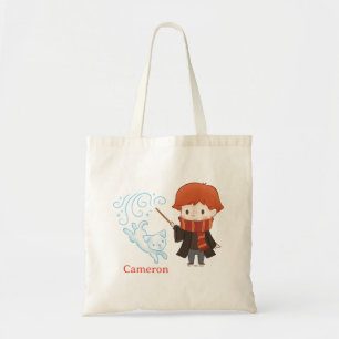 Bolso De Tela Chibi Ron Weasley Patronus